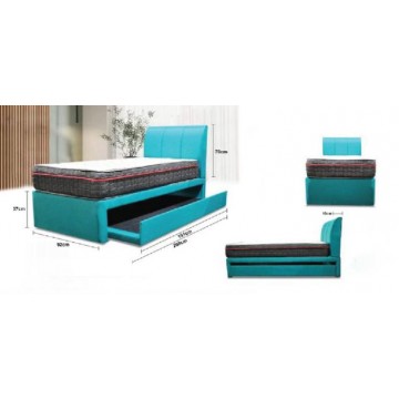 2 in 1 Bed PVC/Fabric 1007